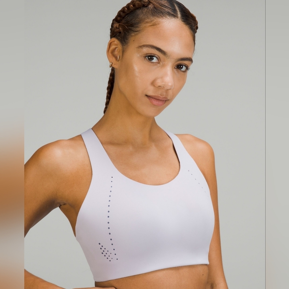 lululemon athletica BNWT DARK PURPLE Wireless Sports Bra Size 40D No Wire